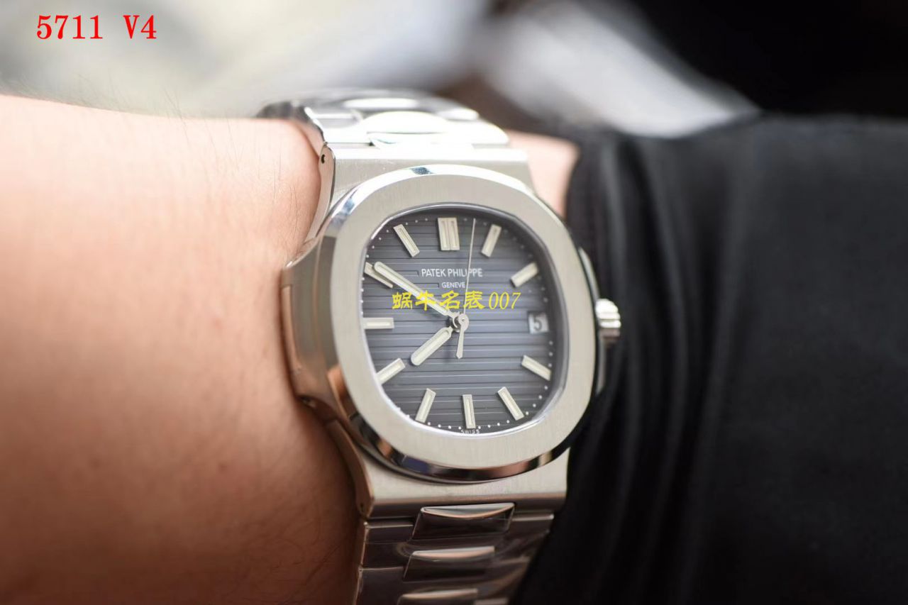 视频评测PPF厂Patek Philippe表  百达翡丽Nautilus鹦鹉螺运动系列5711/1A-011 / BD276