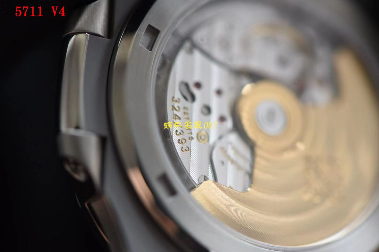   PPF超级PATEK PHILIPPE鹦鹉螺重磅来袭！“灰蓝”  百达翡丽运动优雅5711/1A 010 不锈钢腕表(鹦鹉螺)2019年钢表王座的开年重器 / BD267