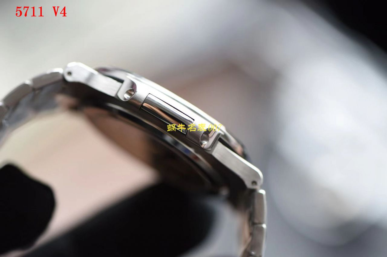   PPF超级PATEK PHILIPPE鹦鹉螺重磅来袭！“灰蓝”  百达翡丽运动优雅5711/1A 010 不锈钢腕表(鹦鹉螺)2019年钢表王座的开年重器 / BD267