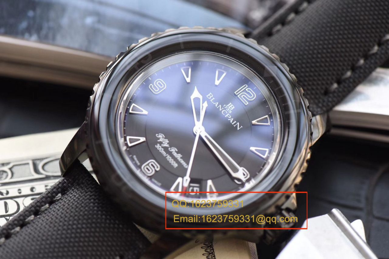 视频评测ZF厂宝珀五十噚黑武士5015-11C30-52A腕表 / BP072