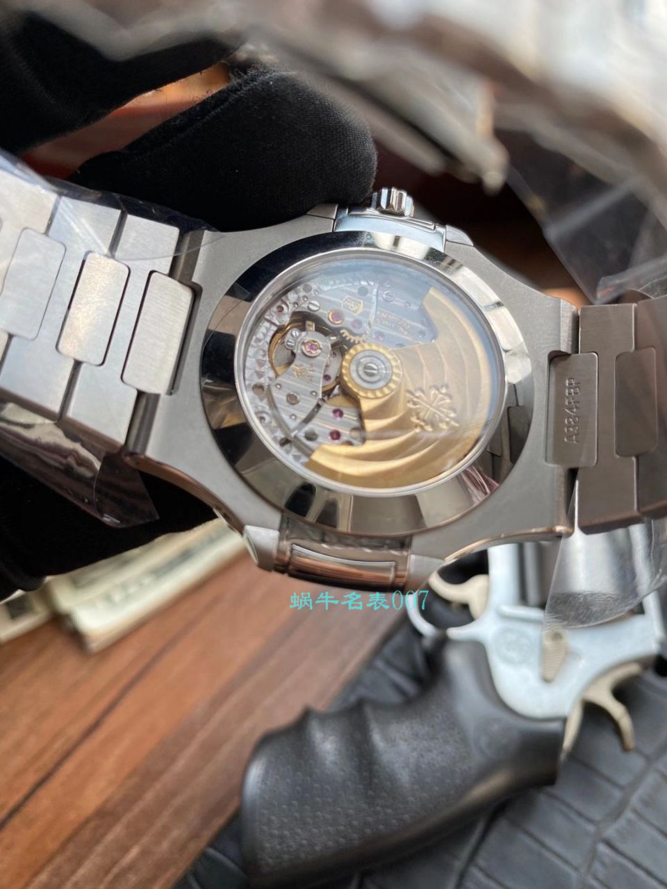 GR厂百达翡丽PatekPhilippe手表多少钱鹦鹉螺V2真月相5726/1A-014皮带款 / BD326
