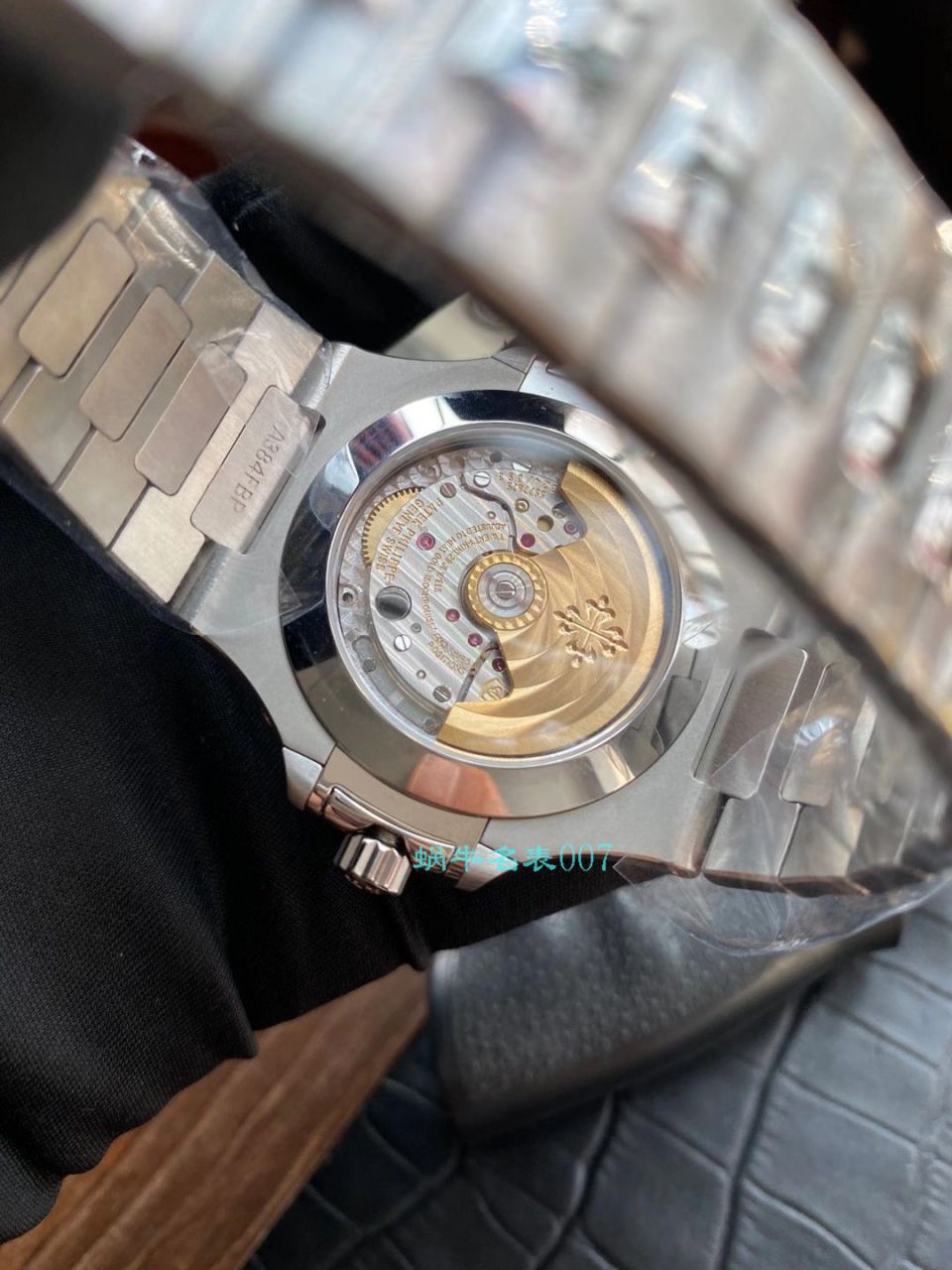 GR厂百达翡丽PatekPhilippe手表多少钱鹦鹉螺V2真月相5726/1A-014皮带款 / BD326