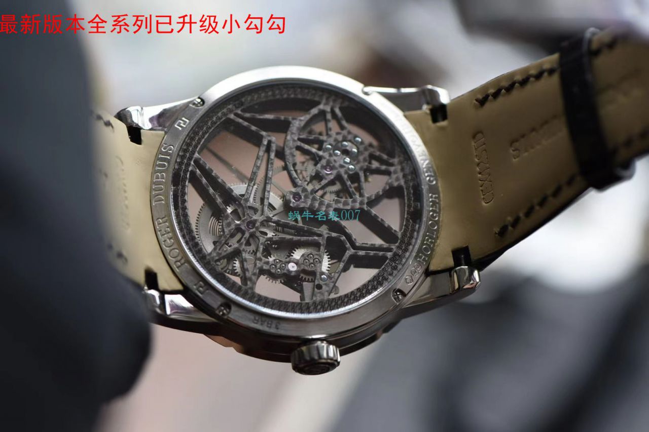 bbr厂最新V3+升级版本（升级小勾）罗杰杜彼镂空陀飞轮手表价格 / LJ087