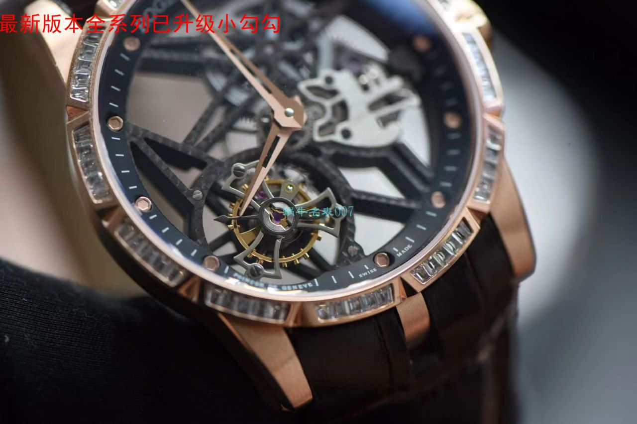   BBR厂Roger Dubuis仿表  罗杰杜彼EXCALIBUR（王者系列）系列RDDBEX0404陀飞轮腕表 / LJ037