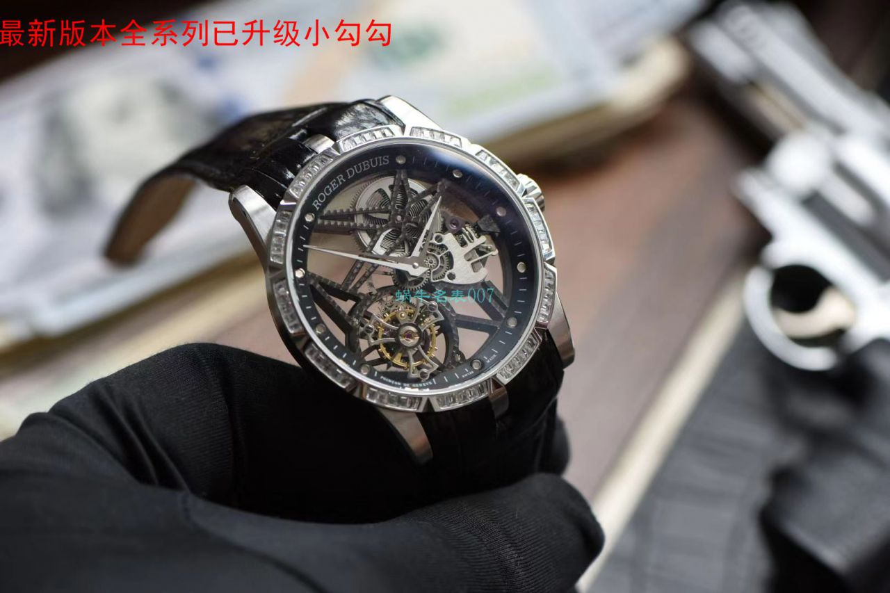   BBR厂Roger Dubuis仿表  罗杰杜彼EXCALIBUR（王者系列）系列RDDBEX0404陀飞轮腕表 / LJ037