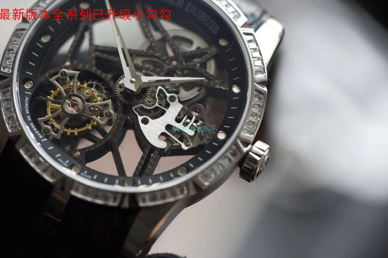   BBR厂Roger Dubuis仿表  罗杰杜彼EXCALIBUR（王者系列）系列RDDBEX0404陀飞轮腕表 / LJ037