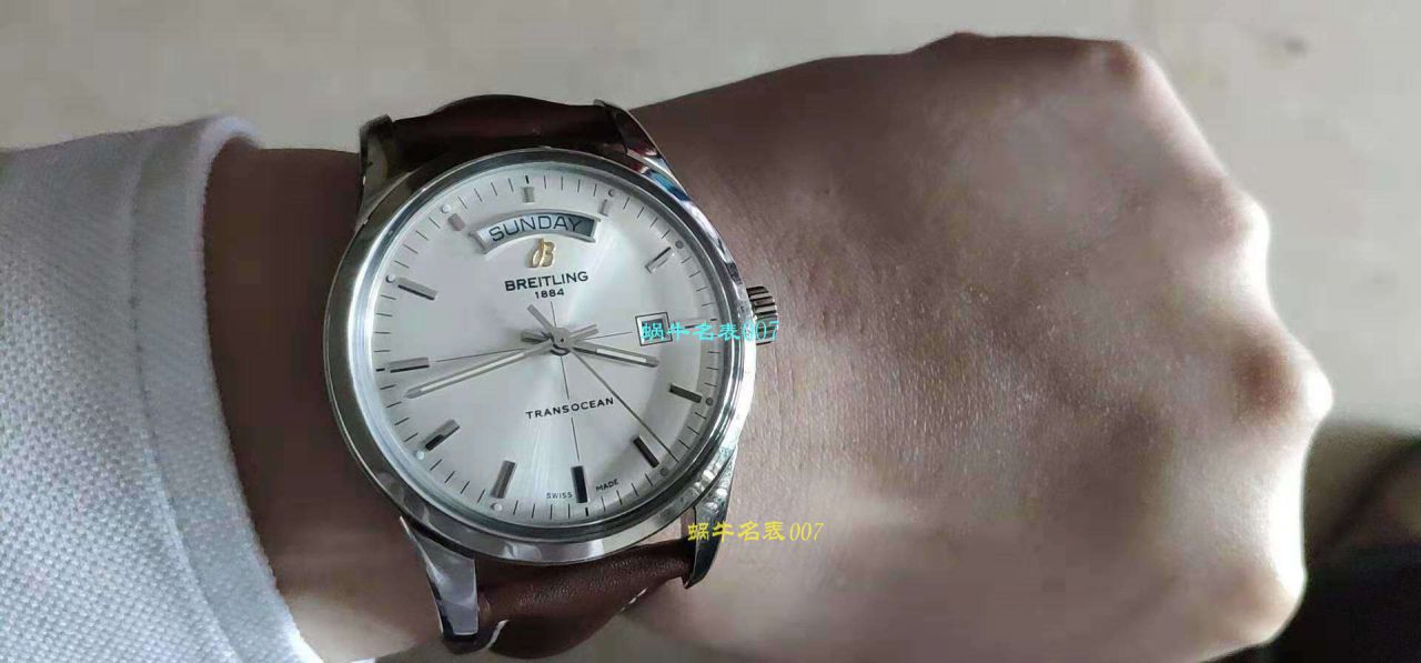 视频评测V7厂百年灵越洋系列R45310121G1P1腕表 / BL198