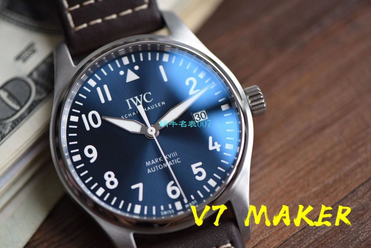 视频评测V7厂万国马克十八钢带款IW327002腕表 / WG579 视频评测V7厂万国马克十八钢带款IW327002腕表 / WG579