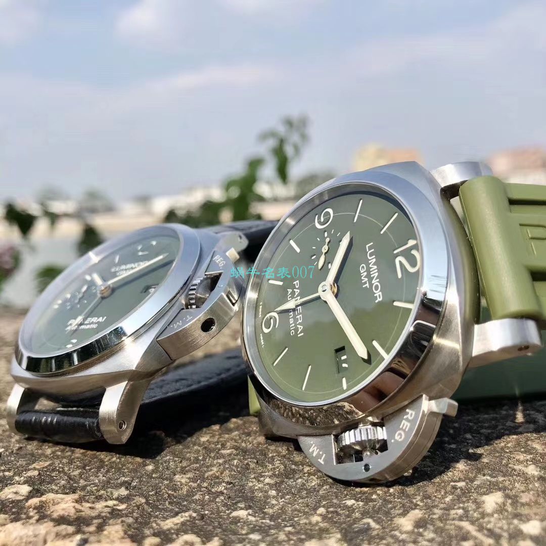 VS厂沛纳海PAM01056，PAM1056绿盘GMT / PAM1056