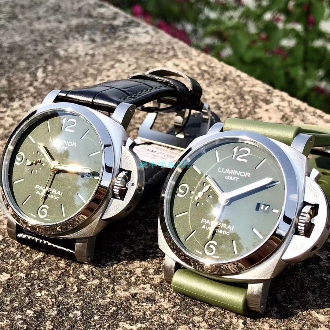 VS厂沛纳海PAM01056，PAM1056绿盘GMT / PAM1056