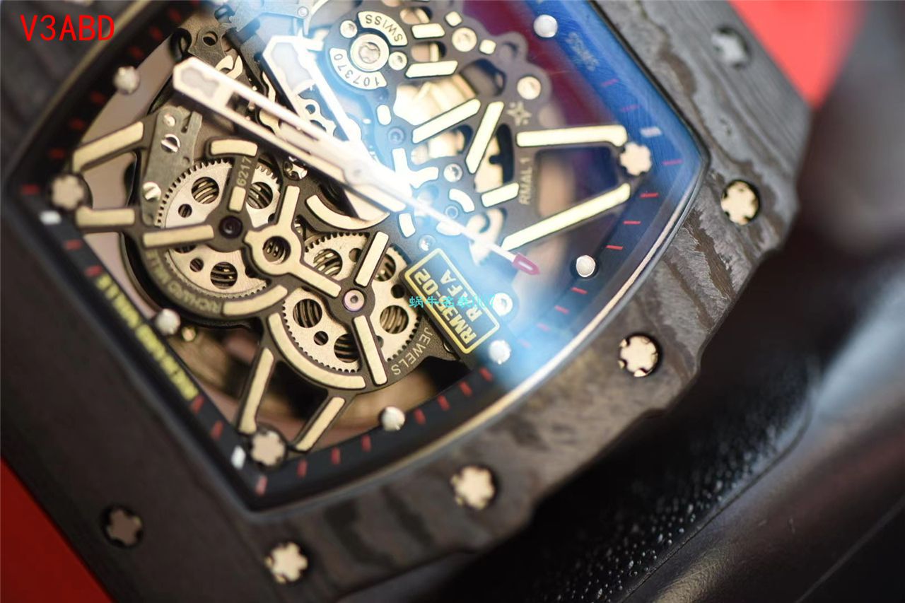 视频评测ZF厂理查德米勒Richard Mille V3版本RM35-02 / ZF3502ABDV3