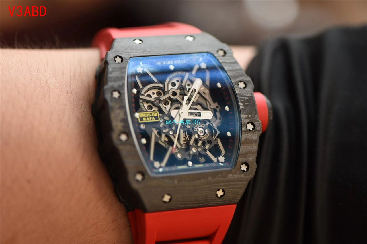 视频评测ZF厂理查德米勒Richard Mille V3版本RM35-02 / ZF3502ABDV3