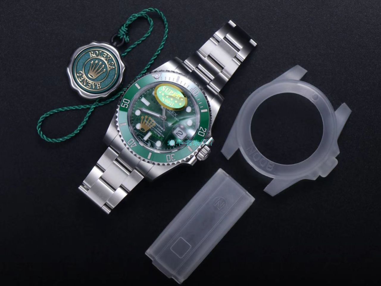 NOOB,N厂 劳力士绿水鬼潜航者V11版本116610LV-97200手表 / R661 NOOB,N厂 劳力士绿水鬼潜航者V11版本116610LV-97200手表 / R661