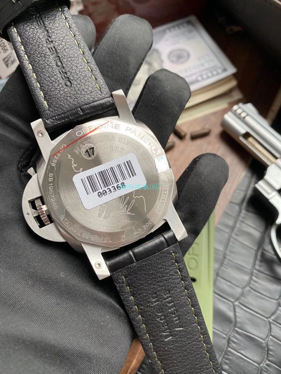 VS厂沛纳海PAM01056，PAM1056绿盘GMT / PAM1056