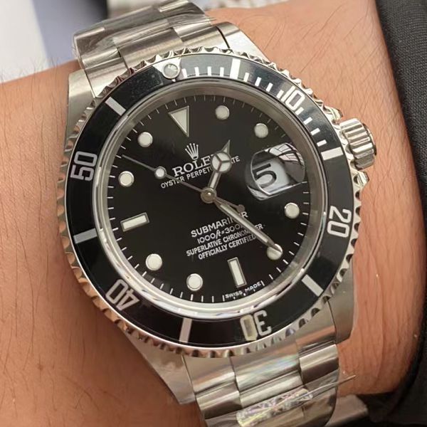 AR厂劳力士ROLEX复古黑水鬼SUB 16610