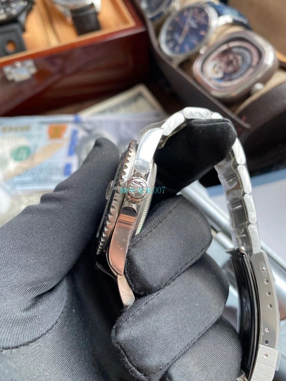 AR厂劳力士ROLEX复古绿水鬼潜航者16610LV-93250 / R665