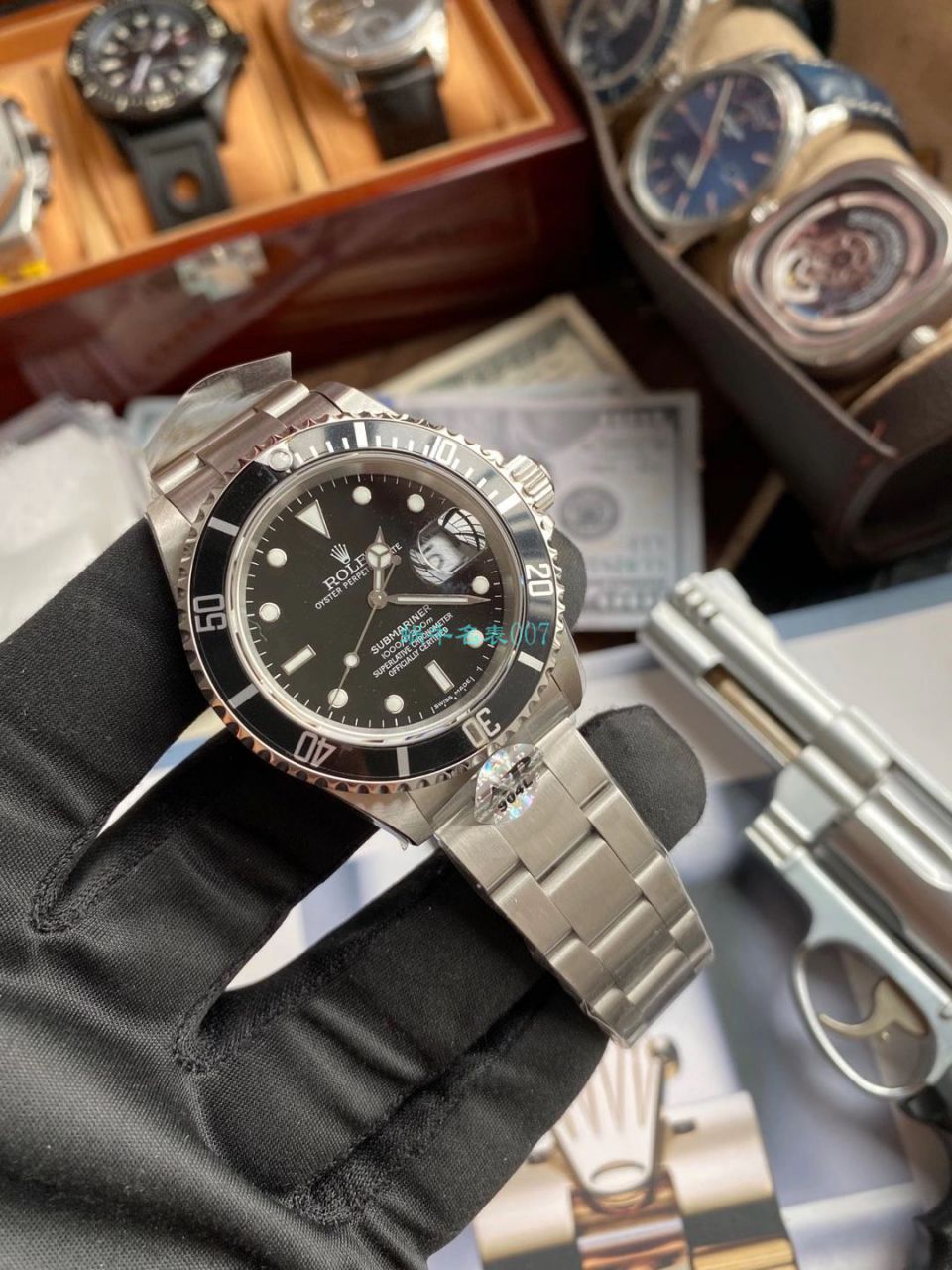 AR厂劳力士ROLEX复古绿水鬼潜航者16610LV-93250 / R665