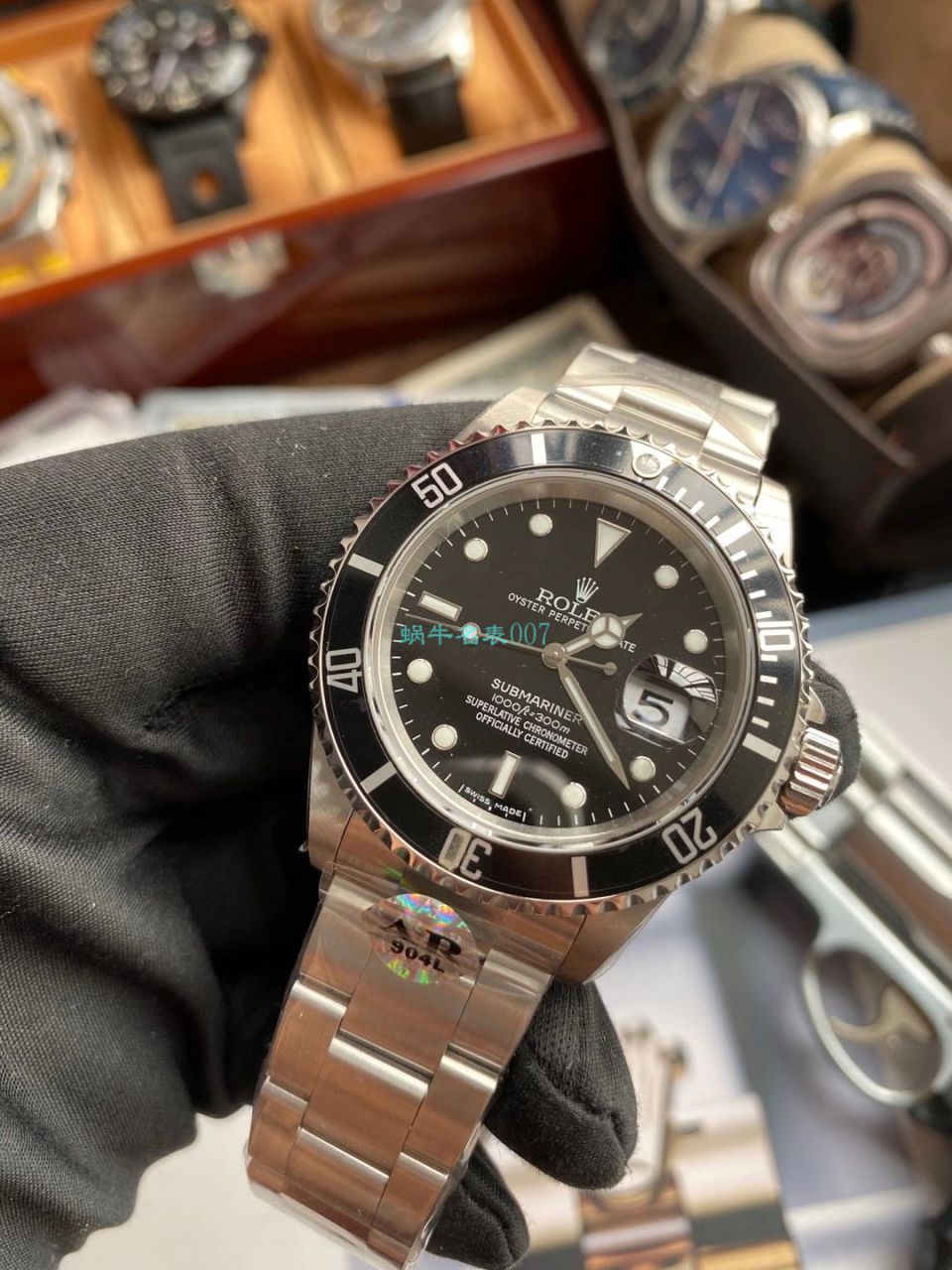 AR厂劳力士ROLEX复古绿水鬼潜航者16610LV-93250 / R665