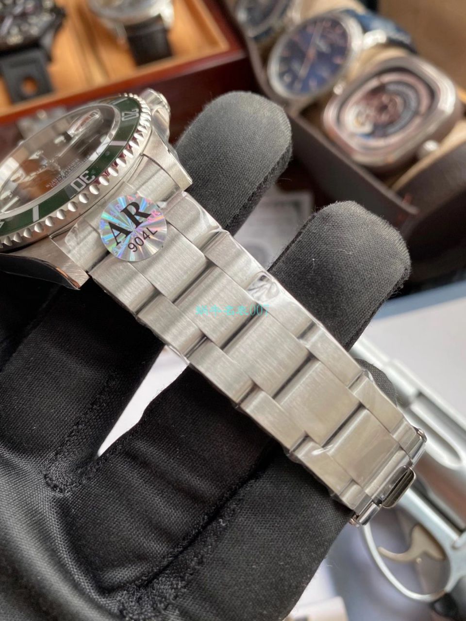 AR厂劳力士ROLEX复古黑水鬼SUB 16610 / R666