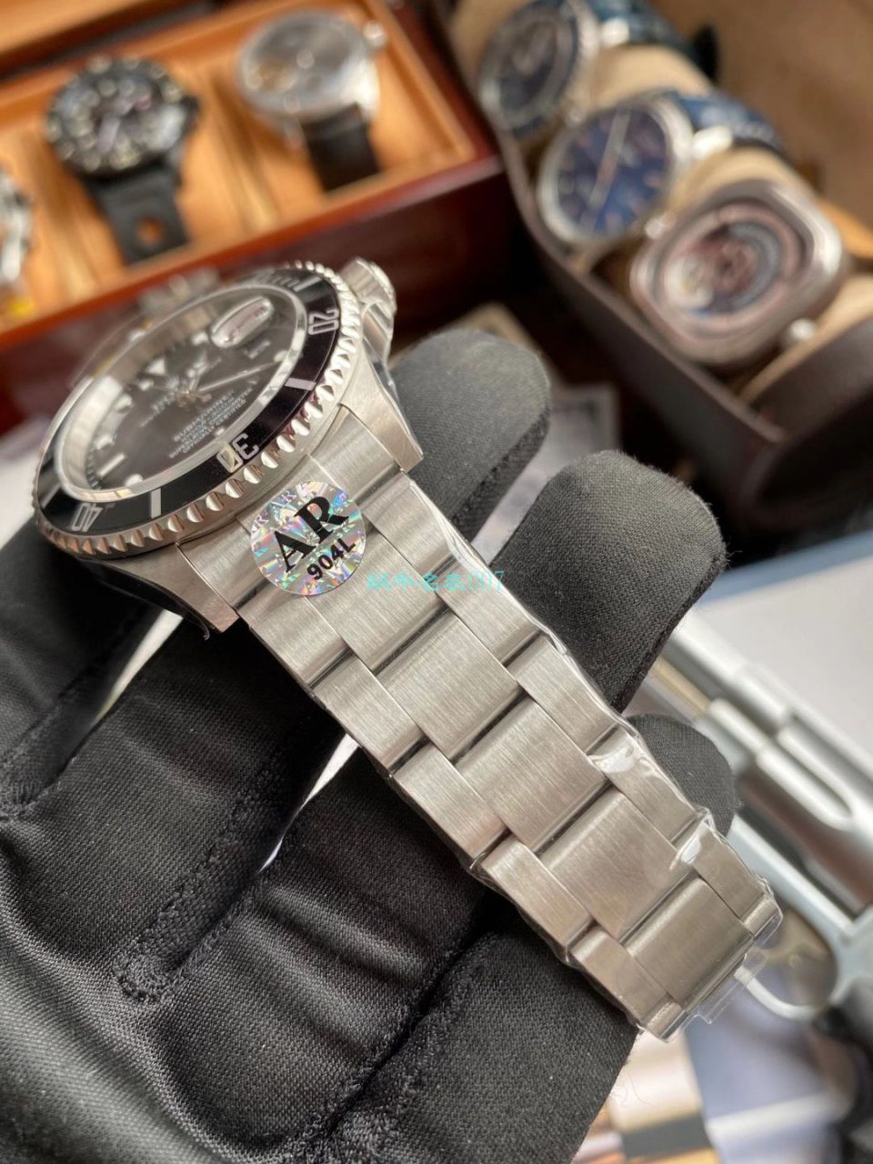 AR厂劳力士ROLEX复古黑水鬼SUB 16610 / R666