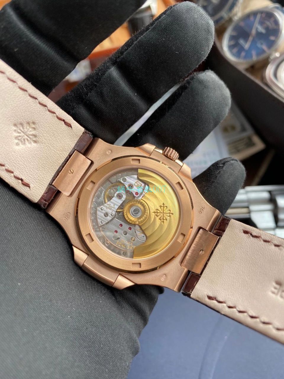 PPF厂V4鹦鹉螺PP百达翡丽5711R 玫瑰金腕表 / BD300