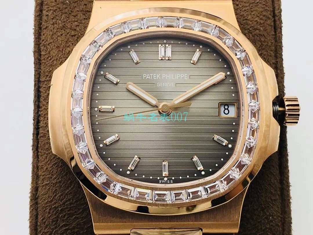   PPF FactoryV4升级版强势来袭  百达翡丽鹦鹉螺5711/1A-010璀璨方钻 / BD337