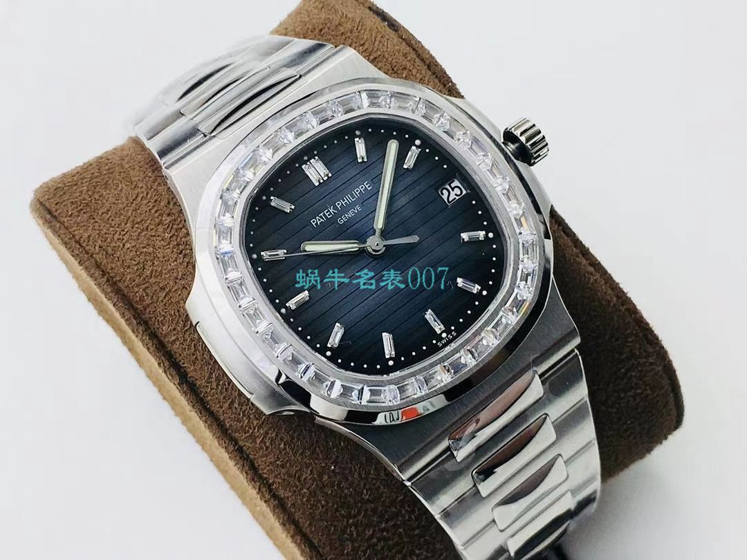   PPF FactoryV4升级版强势来袭  百达翡丽鹦鹉螺5711/1A-010璀璨方钻 / BD337