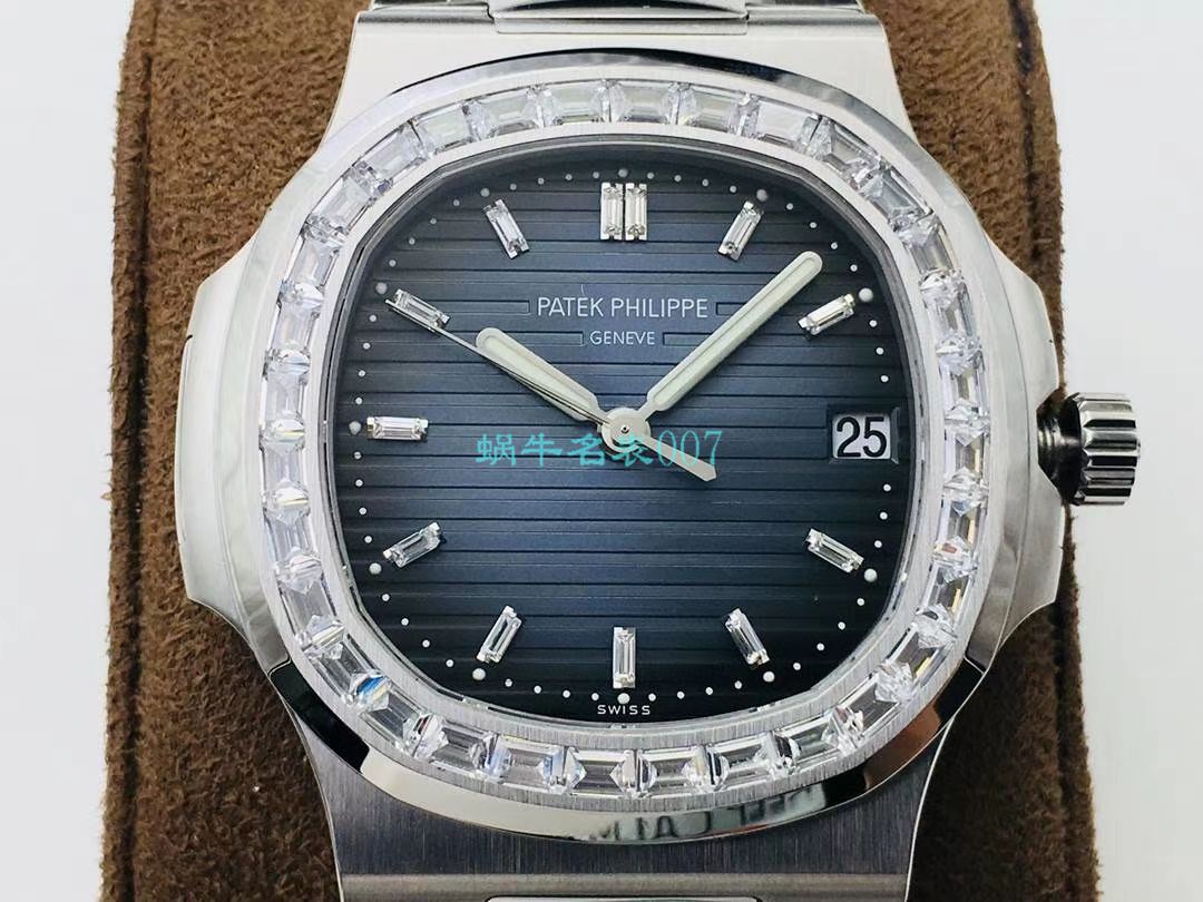   PPF FactoryV4升级版强势来袭  百达翡丽鹦鹉螺5711/1A-010璀璨方钻 / BD337
