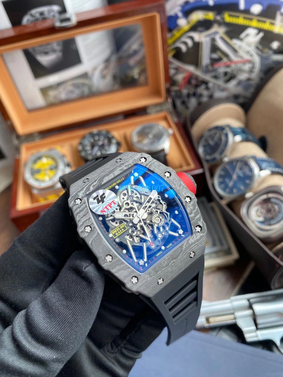 视频评测ZF厂理查德米勒Richard Mille V3版本RM 35-02手表 / ZFRM035-02V3