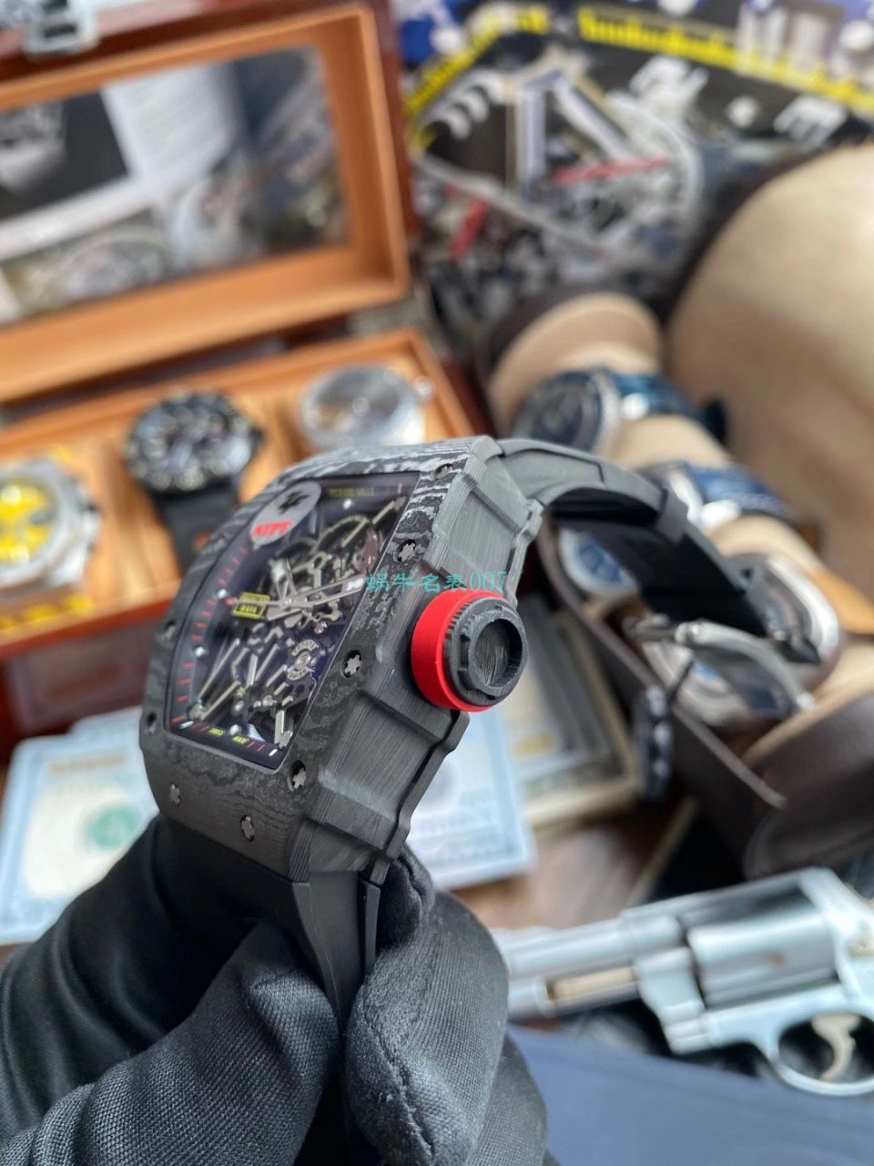 视频评测ZF厂理查德米勒Richard Mille V3版本RM 35-02手表 / ZFRM035-02V3