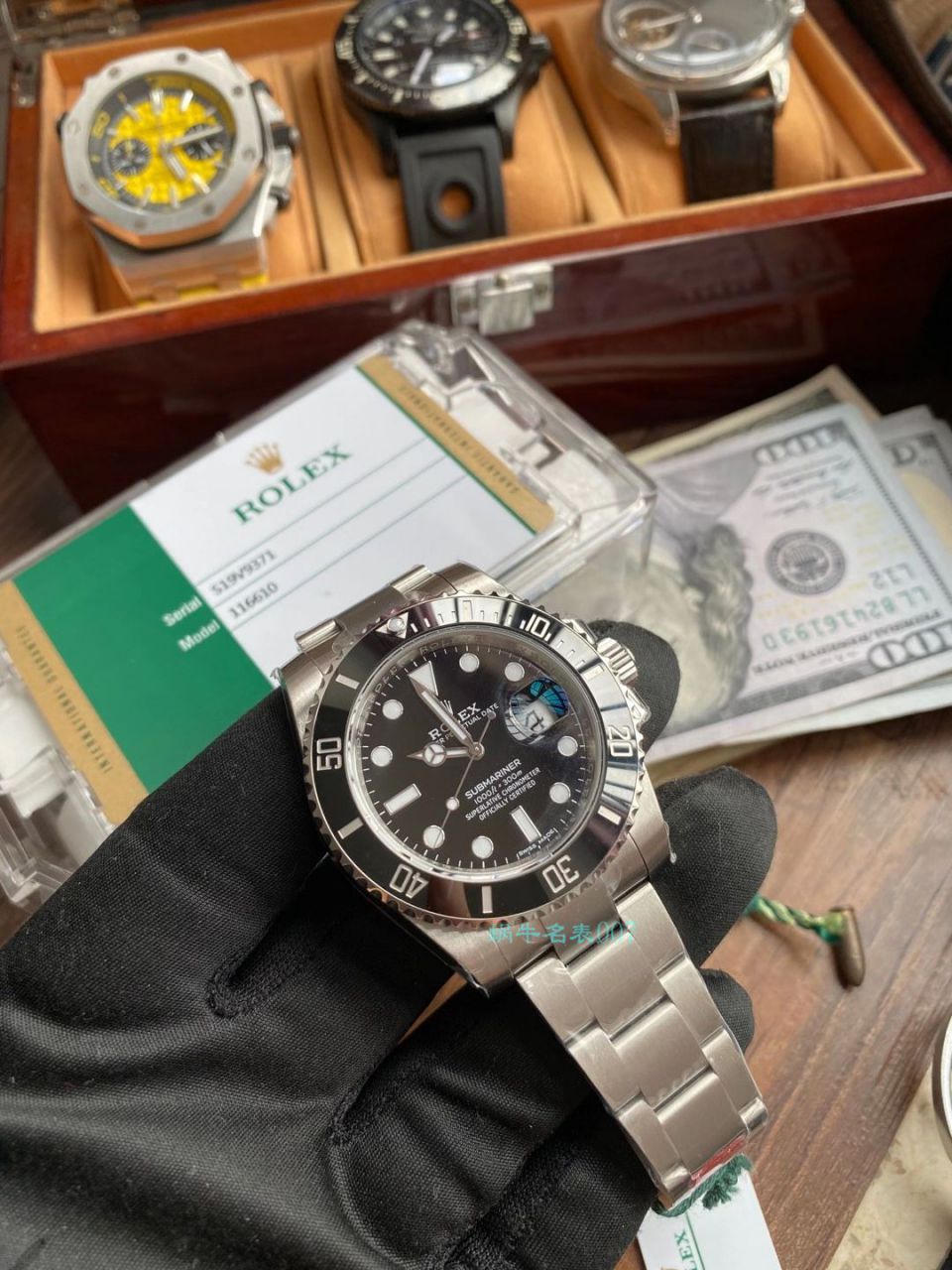 VS厂ROLEX劳力士黑水鬼3135机芯116610LN-97200手表 / R669 VS厂ROLEX劳力士黑水鬼3135机芯116610LN-97200手表 / R669