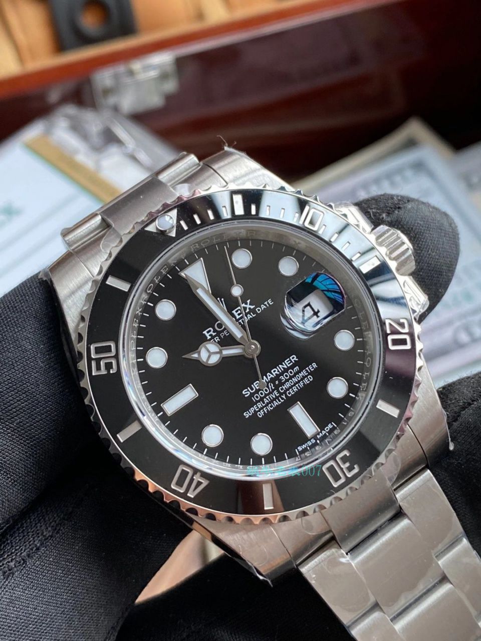 VS厂ROLEX劳力士黑水鬼3135机芯116610LN-97200手表 / R669 VS厂ROLEX劳力士黑水鬼3135机芯116610LN-97200手表 / R669