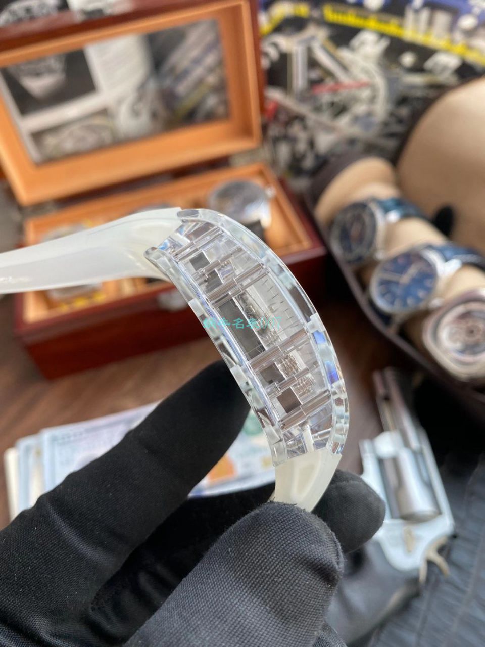 EUR 厂超级雪琉璃理查德米勒RM056，RM 56-02陀飞轮 / RM 56-02