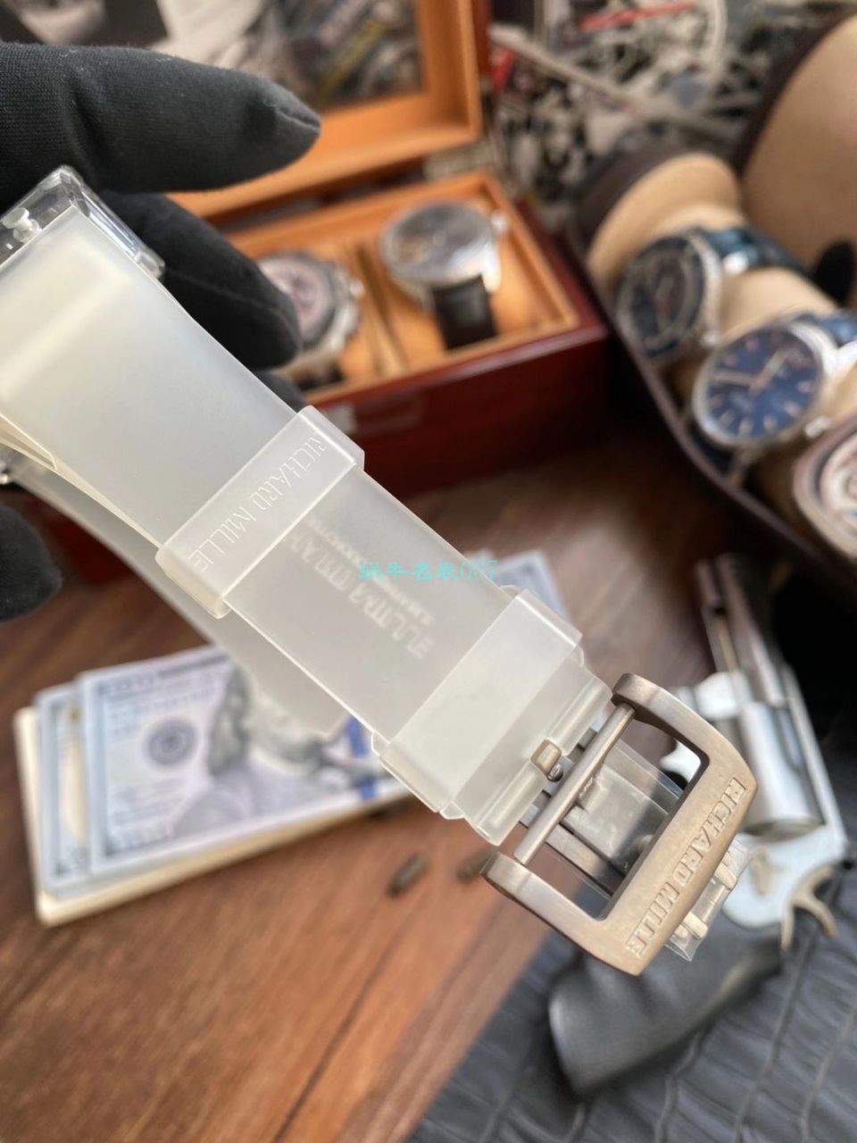 EUR 厂超级雪琉璃理查德米勒RM056，RM 56-02陀飞轮 / RM 56-02