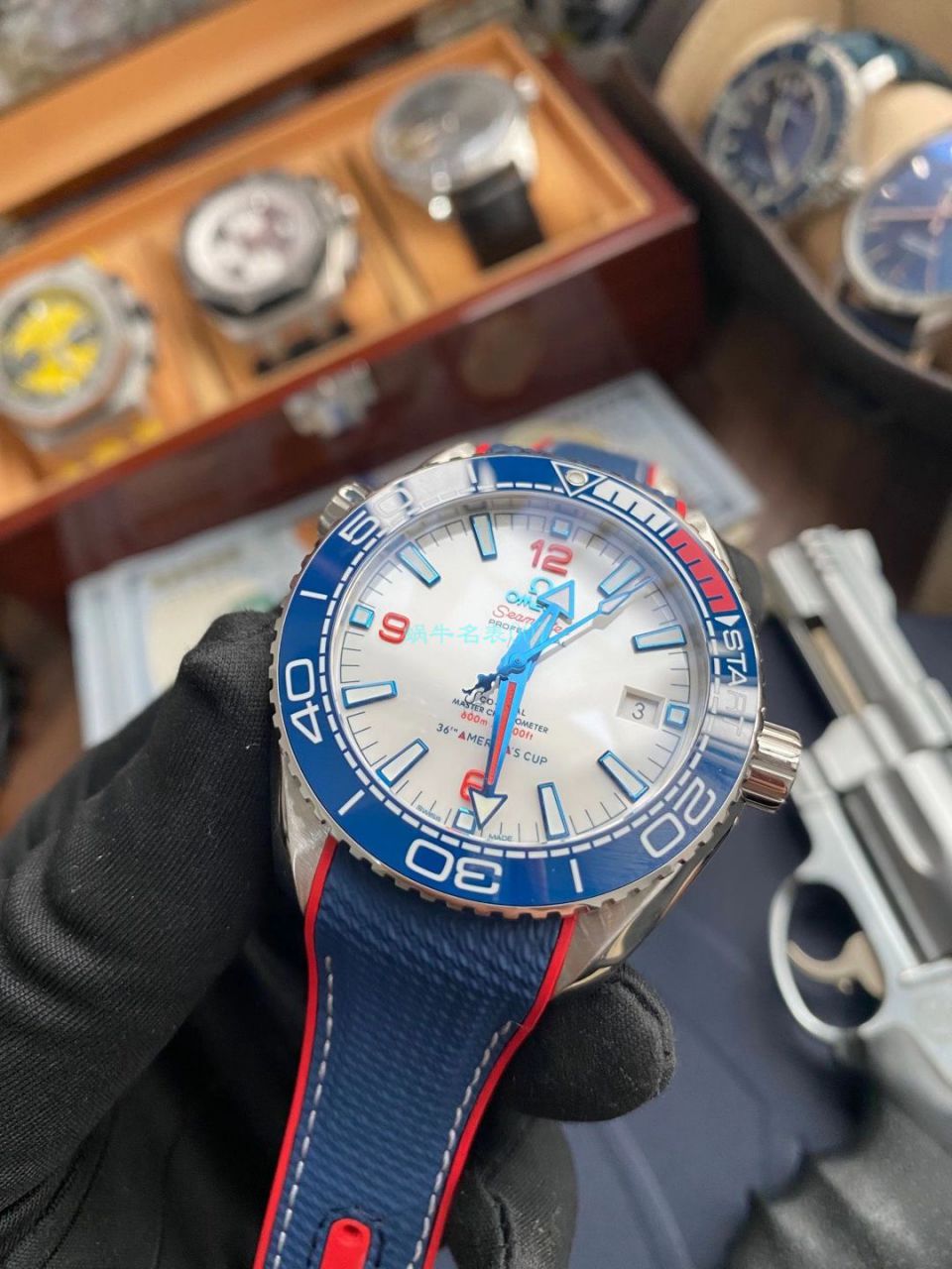 VS厂欧米茄海马系列海洋宇宙美洲杯限量版腕表 / VS733