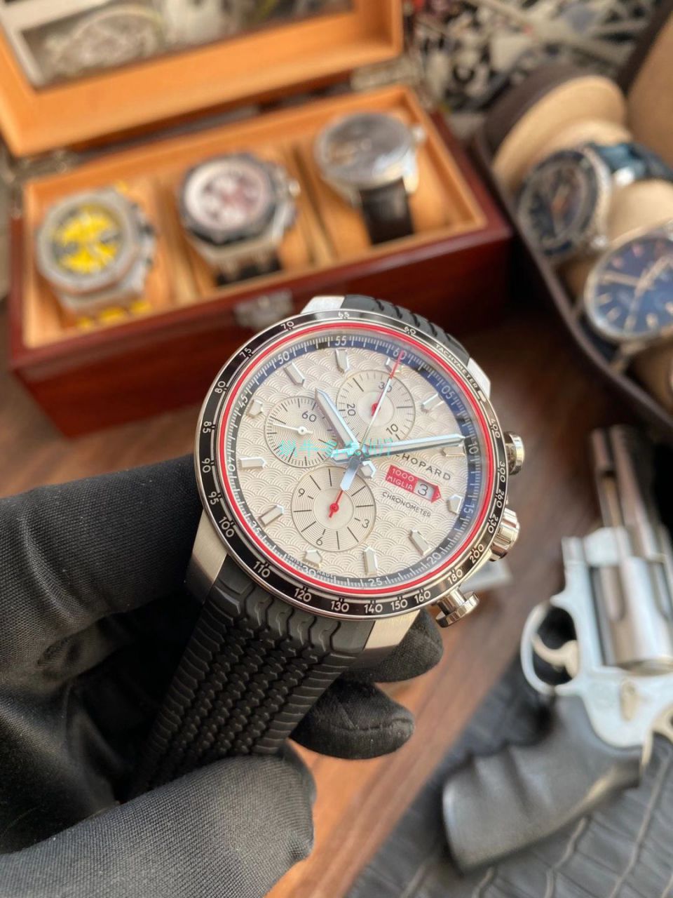   多视频评测史上最强萧邦手表V7厂chopard赛车系列精品 终极大作  / XB077
