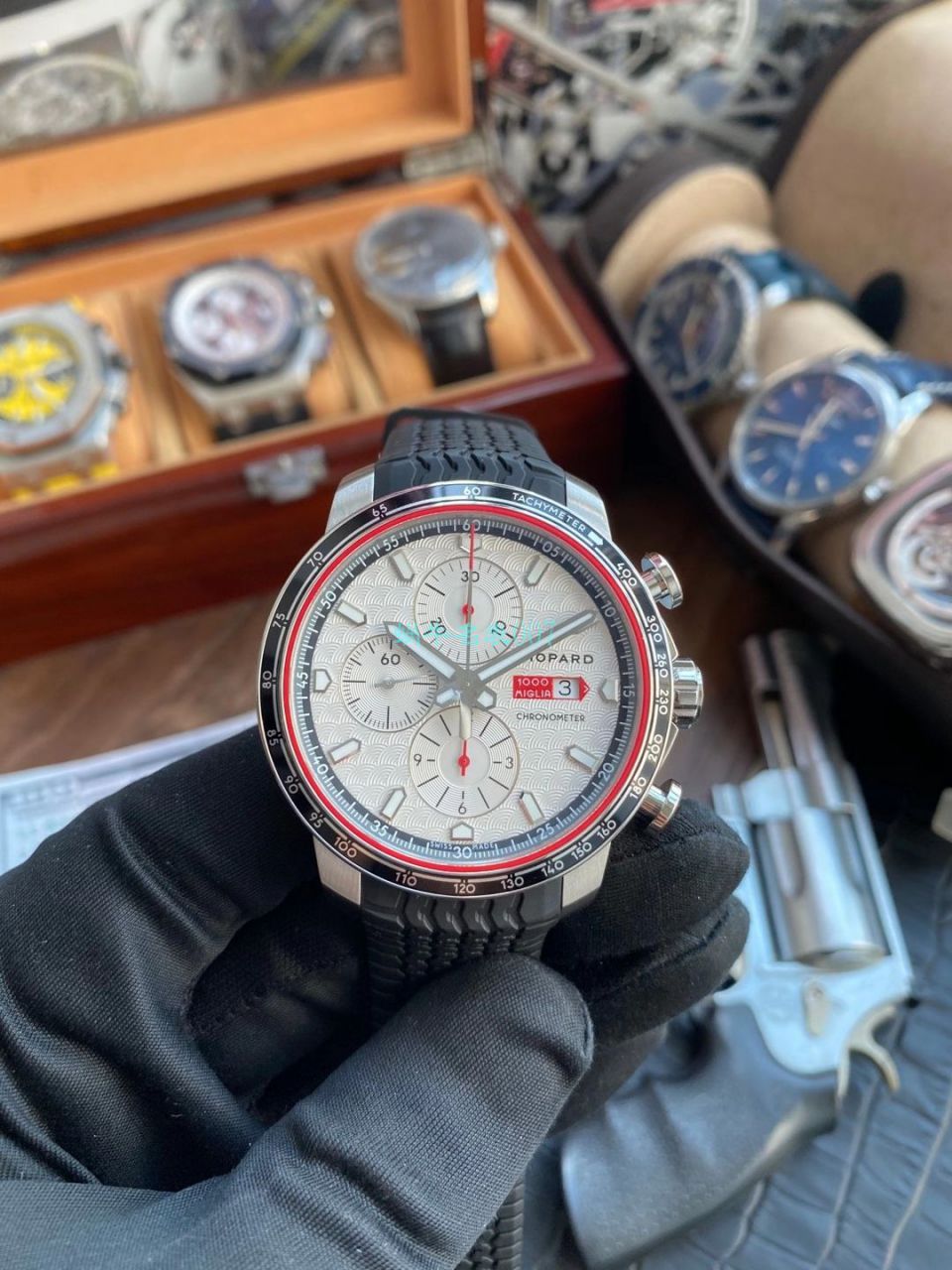   多视频评测史上最强萧邦手表V7厂chopard赛车系列精品 终极大作  / XB077