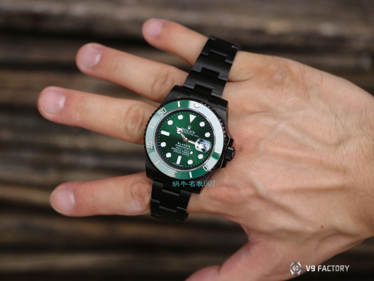 V9厂劳力士水鬼BLAKEN  SUBMARINER  DATE LV官方同款曜黑改装版 / R670 V9厂劳力士水鬼BLAKEN  SUBMARINER  DATE LV官方同款曜黑改装版 / R670