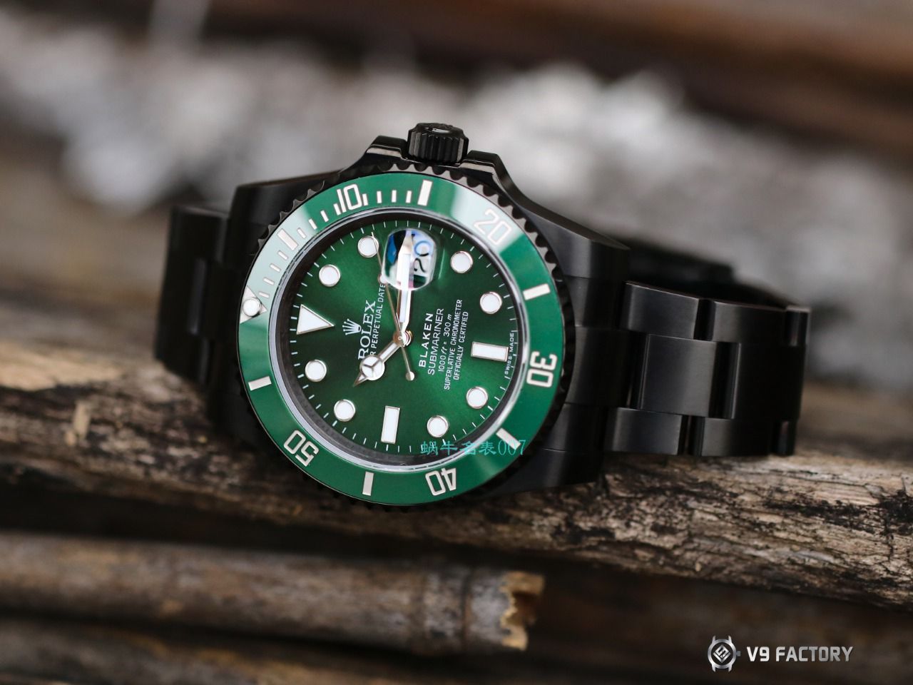 V9厂劳力士水鬼BLAKEN  SUBMARINER  DATE LV官方同款曜黑改装版 / R670 V9厂劳力士水鬼BLAKEN  SUBMARINER  DATE LV官方同款曜黑改装版 / R670