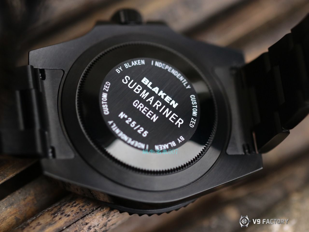 V9厂劳力士水鬼BLAKEN  SUBMARINER  DATE LV官方同款曜黑改装版 / R670 V9厂劳力士水鬼BLAKEN  SUBMARINER  DATE LV官方同款曜黑改装版 / R670