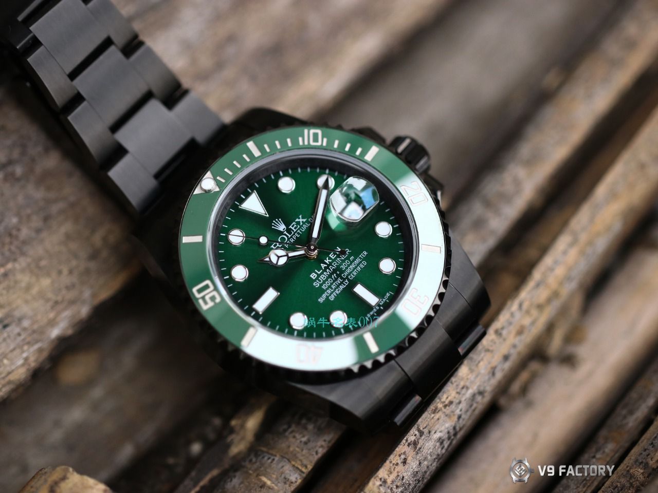 V9厂劳力士水鬼BLAKEN  SUBMARINER  DATE LV官方同款曜黑改装版 / R670 V9厂劳力士水鬼BLAKEN  SUBMARINER  DATE LV官方同款曜黑改装版 / R670
