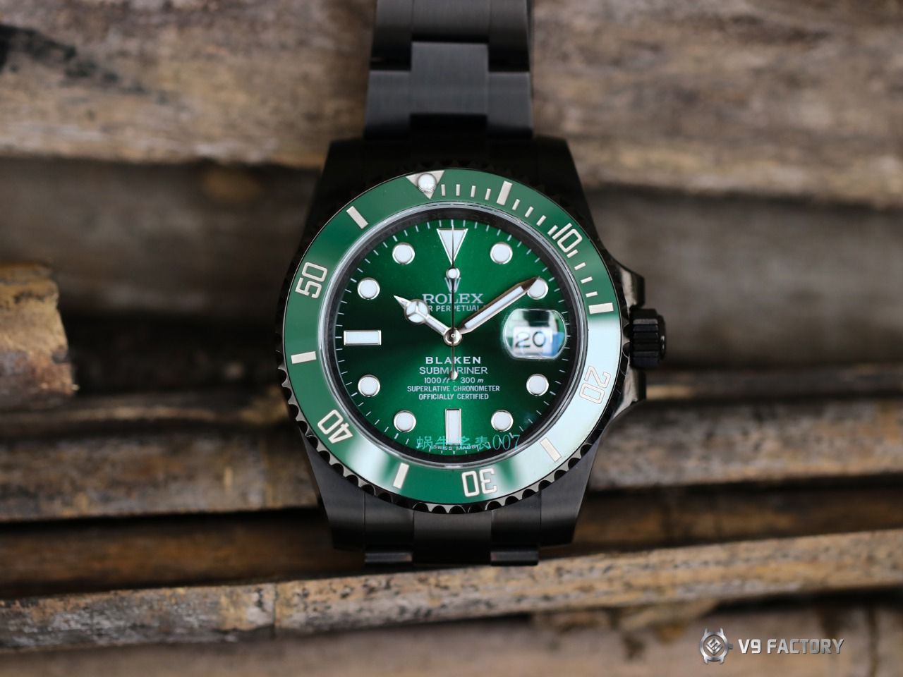 V9厂劳力士水鬼BLAKEN  SUBMARINER  DATE LV官方同款曜黑改装版 / R670 V9厂劳力士水鬼BLAKEN  SUBMARINER  DATE LV官方同款曜黑改装版 / R670