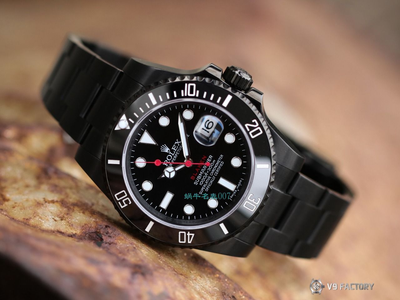 V9厂劳力士水鬼BLAKEN  SUBMARINER  DATE LV官方同款曜黑改装版 / R670 V9厂劳力士水鬼BLAKEN  SUBMARINER  DATE LV官方同款曜黑改装版 / R670