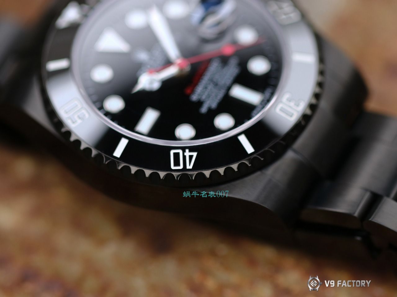 V9厂劳力士水鬼BLAKEN  SUBMARINER  DATE LV官方同款曜黑改装版 / R670 V9厂劳力士水鬼BLAKEN  SUBMARINER  DATE LV官方同款曜黑改装版 / R670
