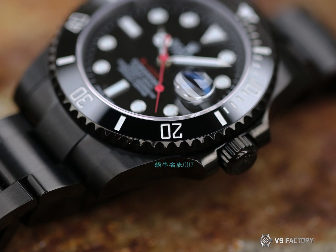 V9厂劳力士水鬼BLAKEN  SUBMARINER  DATE LV官方同款曜黑改装版 / R670 V9厂劳力士水鬼BLAKEN  SUBMARINER  DATE LV官方同款曜黑改装版 / R670