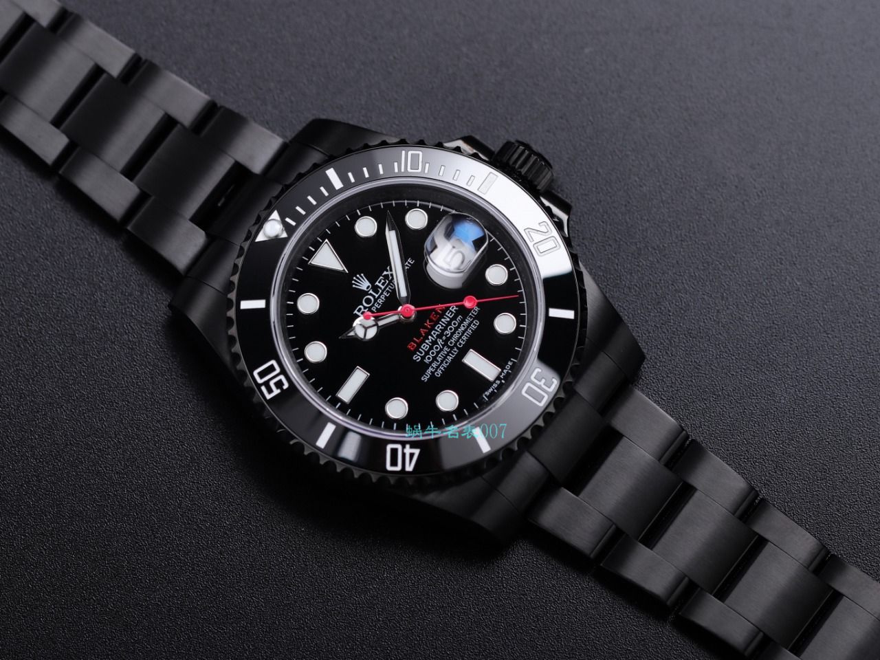V9厂劳力士水鬼BLAKEN  SUBMARINER  DATE LV官方同款曜黑改装版 / R670 V9厂劳力士水鬼BLAKEN  SUBMARINER  DATE LV官方同款曜黑改装版 / R670