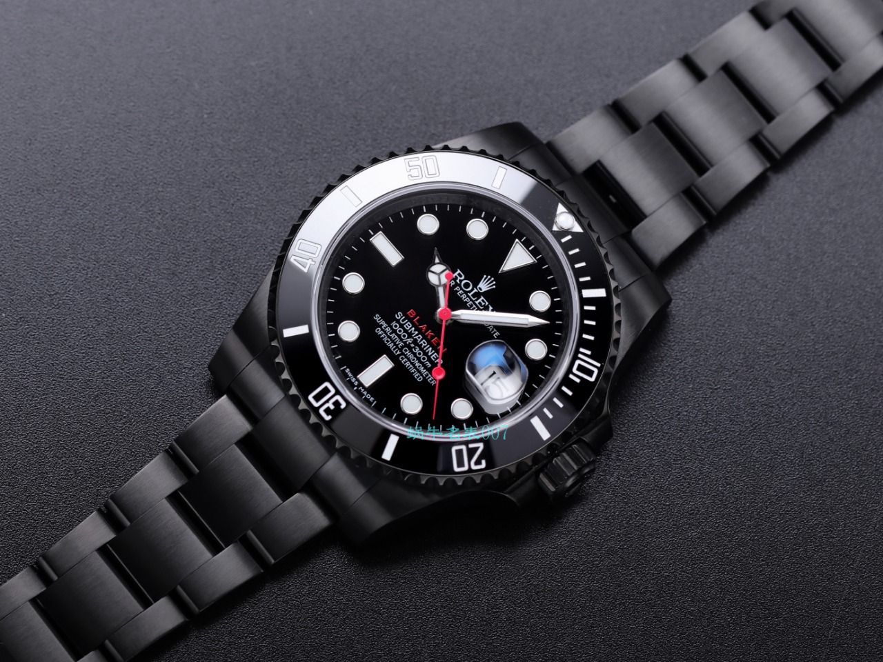 V9厂劳力士水鬼BLAKEN  SUBMARINER  DATE LV官方同款曜黑改装版 / R670 V9厂劳力士水鬼BLAKEN  SUBMARINER  DATE LV官方同款曜黑改装版 / R670