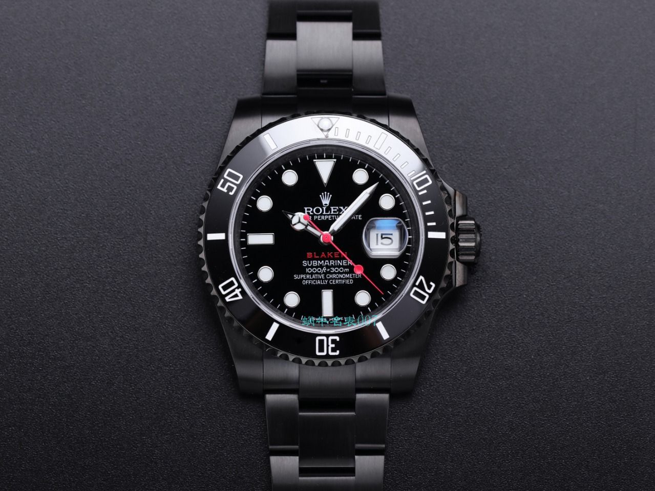 V9厂劳力士水鬼BLAKEN  SUBMARINER  DATE LV官方同款曜黑改装版 / R670 V9厂劳力士水鬼BLAKEN  SUBMARINER  DATE LV官方同款曜黑改装版 / R670