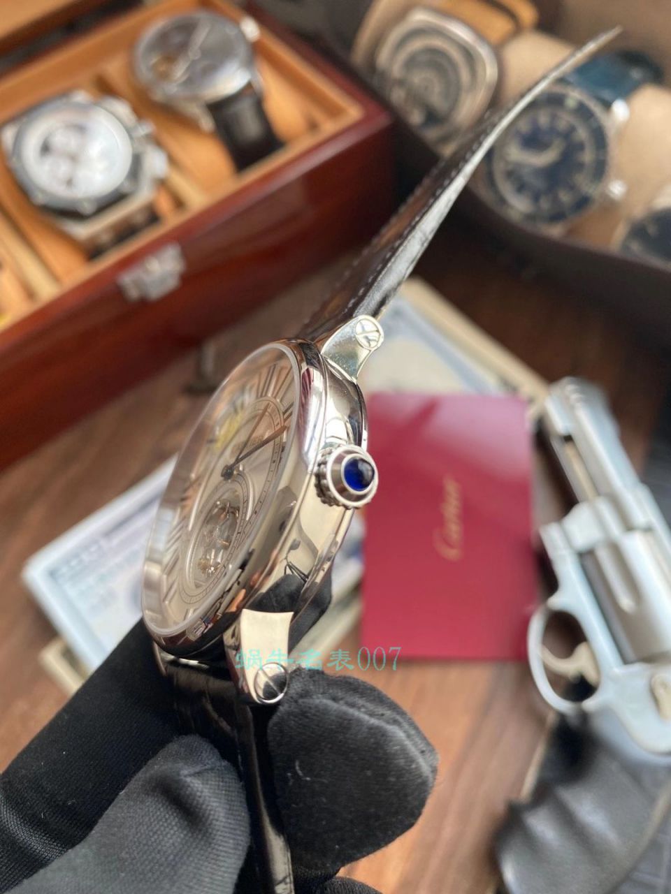 BBR厂卡地亚ROTONDE DE CARTIER 陀飞轮手表W1556216腕表 / K318