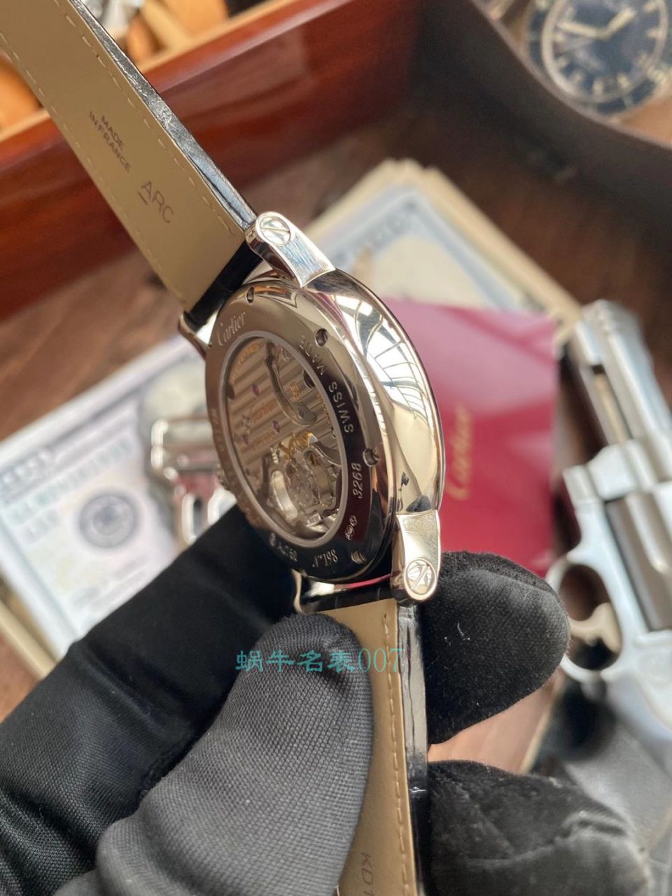 评测视频  BBR厂卡地亚ROTONDE DE CARTIER 陀飞轮手表W1556215腕表 / K317